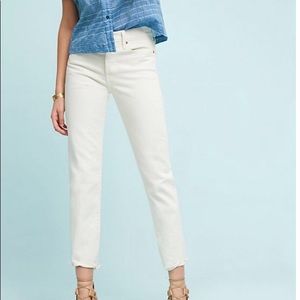 Levis wedgie high rise jeans in vintage chalk